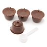 Kit 4 Capsula de Cafe com Pincel e Colher Dolce Gusto - 1