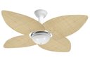 Ver imagem 1 de Ventilador de Teto Office Jet Aspen Venti-delta Branco Rattan Natural 220v
