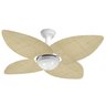 Ventilador de Teto Office Jet Aspen Venti-Delta Branco Rattan Natural 220V - 1