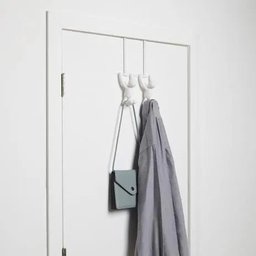 Cabideiro de porta Buddy Umbra - Branco - 2