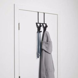 Cabideiro de porta Buddy Umbra - Preto - 3
