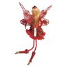 Fada enfeite decorativo para festa vermelho - 2