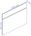 Ver imagem 3 de Cabeceira Solteiro 100% MDF Select Belmax