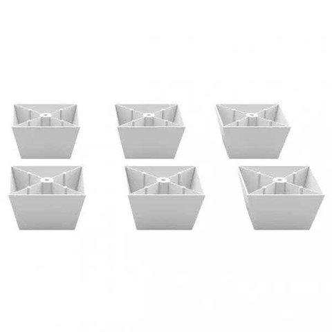 Pés para Móveis Belmax - Kit 6 pés