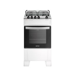 Fogão 4 Bocas Branco com Mesa Inox Atlas Atenas Bivolt - 2