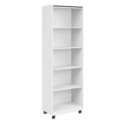 Armário Multiuso Com Regulagem de Altura e 4 Prateleiras Branco Fenix - 3 Armário Multiuso Com Regulagem de Altura e 4 Prateleiras Branco Fenix - 3
