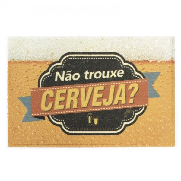 Capacho Divertido PVC Isadora Design 40cmx60cm - 1