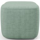 Ver imagem 7 de Poltrona de Amamentação com Balanço e Puff Orgânico Saori W01 Linho Verde Menta - Lyam Decor