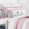 Kit Colcha Solteiro Bailarina Algodão 200 Fios 06 Peças Bernadete Casa - 3