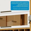 Ver imagem 5 de Armário de Cozinha com Balcão e Tampo 6 Portas 4 Gavetas Pérola 100% Mdf Vidro Reflecta Amêndoa/bran
