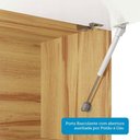 Ver imagem 6 de Armário de Cozinha com Balcão e Tampo 6 Portas 4 Gavetas Pérola 100% Mdf Vidro Reflecta Amêndoa/bran
