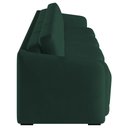 Ver imagem 7 de Sofá Cama Casal para Sala 316cm Polska K04 Veludo Verde - Mpozenato