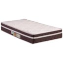 Ver imagem 1 de Colchão Solteiro Anatômico D28 - Orthoface Vip Euro Pillow Brown (88x188x25) - Polar