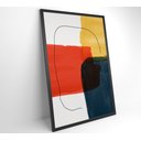 Ver imagem 2 de Quadro Artes em Quadrados - 80x120 Cm - Adesivo Fotográfico