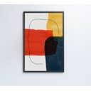 Ver imagem 7 de Quadro Artes em Quadrados - 80x120 Cm - Adesivo Fotográfico