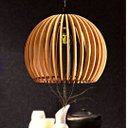 Ver imagem 2 de Luminária Teto Tipo Pendente Em Mdf - Completa