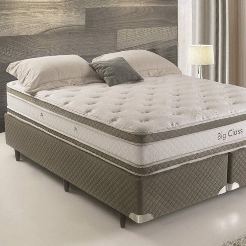Colchão Queen Herval 32x158x198cm Molas Conforclass Big Class