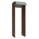 Ver imagem 5 de Porta-Geladeira 73 cm 1 Porta Basculante Rustic/Cinza Lux Madesa Rustic/Cinza