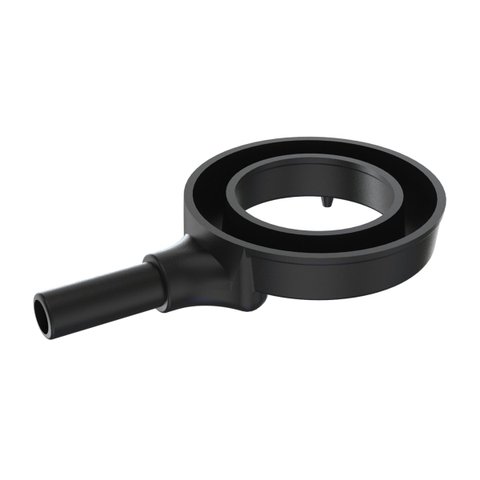 Queimador Simples Dupla Chama Fogão Industrial Ferro N2 15cm