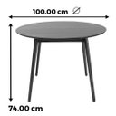 Ver imagem 5 de Mesa Jantar Finy Redonda Nacional Madeira Pinhão