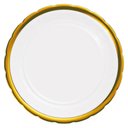 Ver imagem 4 de Jogo de Copos de Cristal Transparente Fio de Ouro Imperial 370ml 6 Peças - Lyor