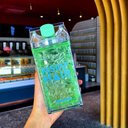 Ver imagem 4 de Garrafa Copo Squeeze Gel Canudo Congelante Bico Verde 400ml