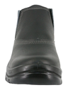 Ver imagem 4 de Botina Primavera Alta Segurança Bico Pvc Elastico e Couro - Preta:41/preto