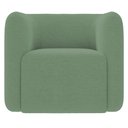 Ver imagem 6 de Poltrona para Sala de Estar Decorativa Kit com 2 Maggie K04 Bouclê Verde - Mpozenato