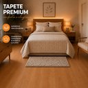 Ver imagem 6 de Tapete para Quarto Milano Soft 0.50x1.00 Antiderrapante:Pérola