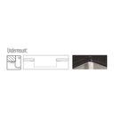 Ver imagem 3 de Cuba de Embutir Tramontina Design Collection Quadrum Undermount Acabamento Scotch Brite 40 U 44x44cm