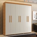 Ver imagem 1 de Guarda Roupa Casal 6 Portas 2 Gavetas Milão