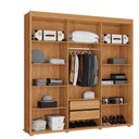 Ver imagem 3 de Guarda Roupa Casal 6 Portas 2 Gavetas Milão