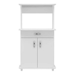 Balcão Nicho Micro-ondas 2 Portas e 1 Gaveta Classic Notável - 3