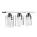 Ver imagem 3 de Lustre Plafon Calha De Vidro Triplo