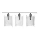 Ver imagem 2 de Lustre Plafon Calha De Vidro Triplo