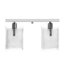 Ver imagem 3 de Lustre Plafon Calha de Vidro Duplo