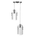 Ver imagem 1 de Lustre Pendente Calha De Vidro Duplo 1 Mt De Fio