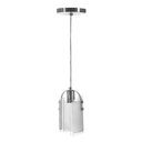 Ver imagem 2 de Lustre Pendente Calha De Vidro 1 Mt De Fio