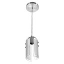 Ver imagem 3 de Lustre Pendente Calha De Vidro 1 Mt De Fio