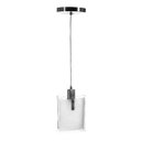 Ver imagem 1 de Lustre Pendente Calha De Vidro 1 Mt De Fio