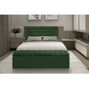Ver imagem 2 de Kit Cabeceira e Calçadeira Imperatriz 138 cm Suede Verde