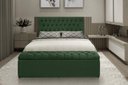 Ver imagem 2 de Kit Cabeceira e Calçadeira Imperatriz 138 cm Suede Verde