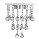Ver imagem 4 de Lustre Pendente De Cristal Legitimo Classic Square Long 30 com Lâmpadas 3000K (Branco Quente)