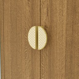 Guarda Roupas Noronha 6 Portas 100% Mdf Ideal para Ambientes Pequenos:nature - 6