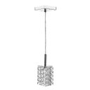 Ver imagem 5 de Kit 2 Lustres Pendente Quadrado Clearwall de CrIstal Legitimo com Lâmpadas 3000K (Branco Quente)