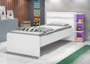 Ver imagem 3 de Cama Solteiro com Baú 2 Gavetas J&a Móveis Branco Jade 90x127x218