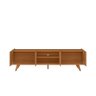 Rack Brazos para Tv até "75 4 Portas - Colibri - Freijo - 7