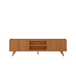 Rack Brazos para Tv até "75 4 Portas - Colibri - Freijo - 5