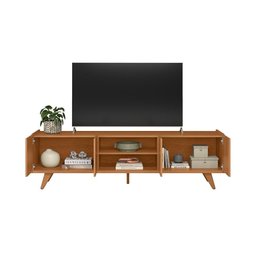 Rack Brazos para Tv até "75 4 Portas - Colibri - Freijo - 2