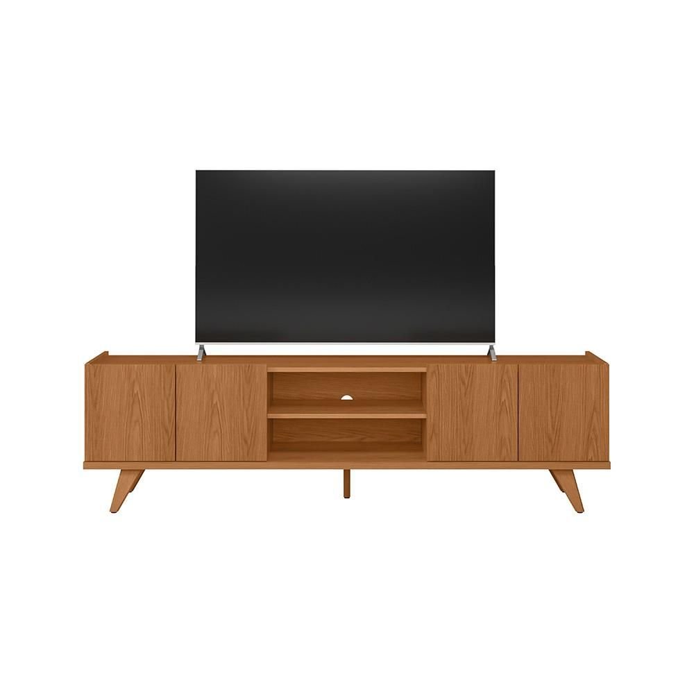 Rack Brazos para Tv até "75 4 Portas - Colibri - Freijo - 14